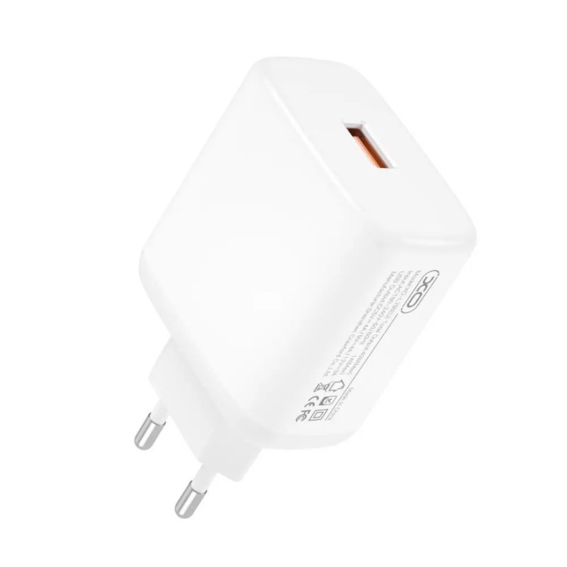 Оригинальный блок питания XO-L79 Быстрая зарядка 40 Ватт Белый