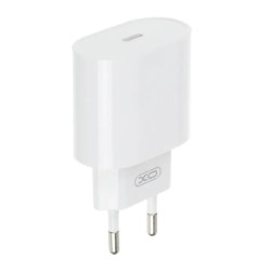 Блок живлення XO-L81B Швидке заряджання Quick Charge 3.0 / PD20W Type-C Білий
