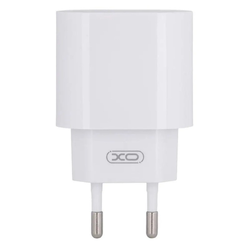 Блок живлення XO-L81B Швидке заряджання Quick Charge 3.0 / PD20W Type-C Білий