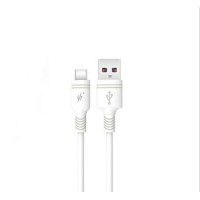 Кабель XO Type-C – USB для смартфонів / Швидка зарядка 3 ампера / 1 метр / Білий