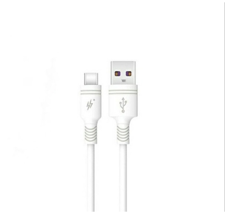 Кабель XO Type-C – USB для смартфонів / Швидка зарядка 3 ампера / 1 метр / Білий