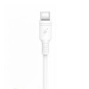 Кабель XO Type-C – USB для смартфонів / Швидка зарядка 3 ампера / 1 метр / Білий