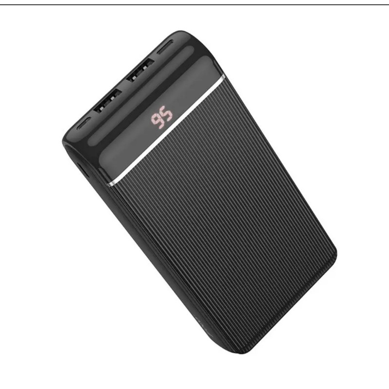 Зарядное Power Bank Hoco. J59A Быстрая зарядка 5 вольт 2 Ампера / 20000 mAh / Черный