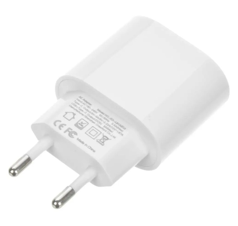 Блок питания XO-L81A с кабелем Micro USB Быстрая зарядка Quick Charge 3.0 USB 18W + Type C (PD 20W) Белый