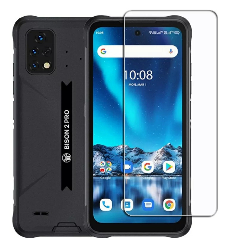 Загартоване захисне скло на Umidigi Bison 2 Pro / Прозоре