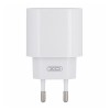 Блок живлення XO-L81B з кабелем Type-C - Lightning (Iphone) / Швидка зарядка Quick Charge 3.0/20W (PD 20W) Бел