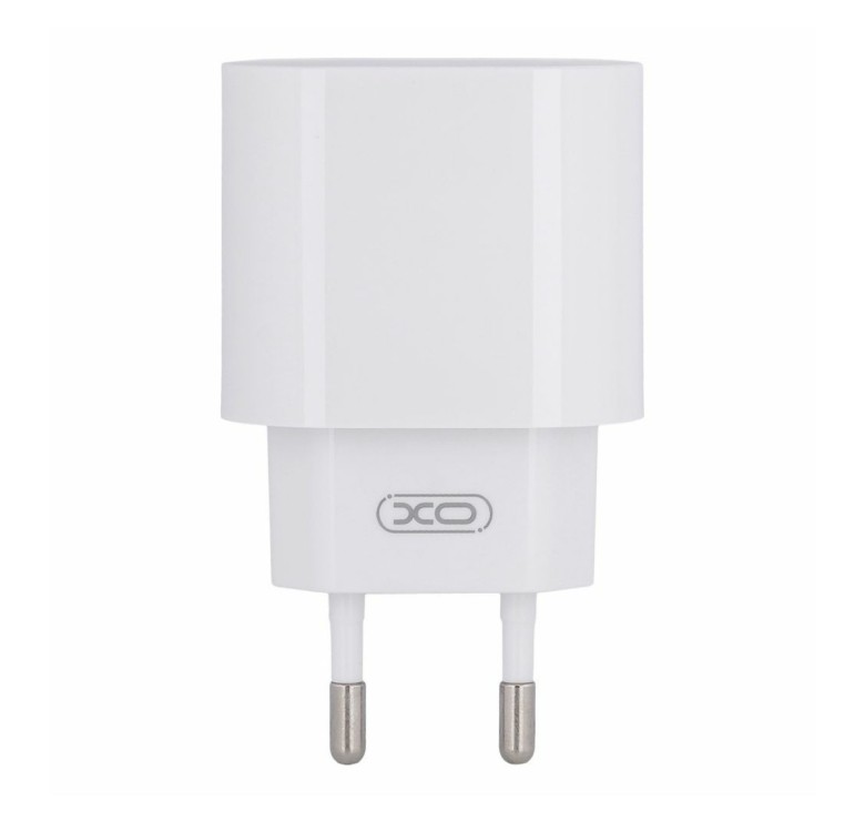 Блок живлення XO-L81B з кабелем Type-C - Lightning (Iphone) / Швидка зарядка Quick Charge 3.0/20W (PD 20W) Бел