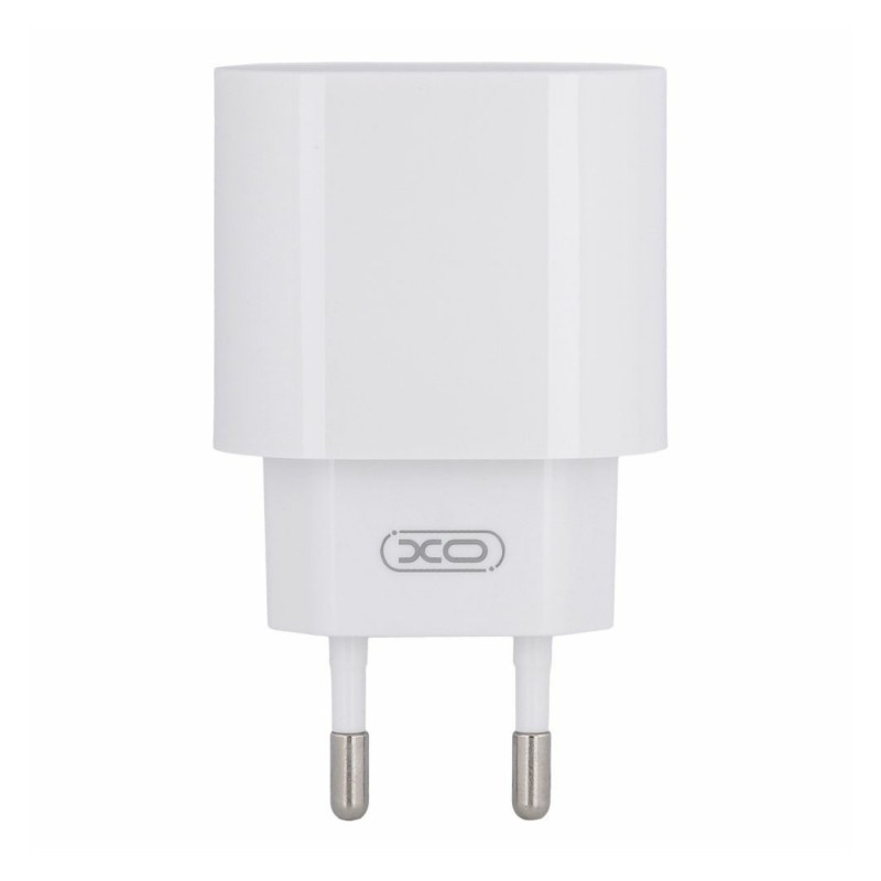 Блок питания XO-L81B с кабелем Type-C - Lightning (Iphone) / Быстрая зарядка Quick Charge 3.0/20W (PD 20W) Бел