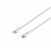 Блок живлення XO-L81B з кабелем Type-C - Lightning (Iphone) / Швидка зарядка Quick Charge 3.0/20W (PD 20W) Бел