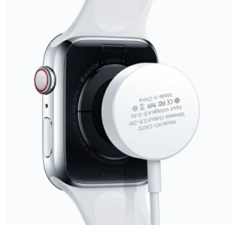 Беспроводное зарядное устройство XO-CX012 для часов Apple watch / 1 метр / Белый