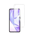 Закаленное защитное стекло на Xiaomi Mi 10T Pro / С вырезом для камеры / Прозрачное
