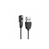 Магнітний фірмовий USB кабель для зарядки смарт-годин Hoco Y3 / Hoco Y4 / 60 см. / Чорний