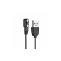 Магнітний фірмовий USB кабель для зарядки смарт-годин Hoco Y3 / Hoco Y4 / 60 см. / Чорний