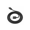 Кабель Hoco. X73 / Type-C – USB для смартфонов / Быстрая зарядка 3 ампера / 1 метр / Черный