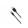 Магнитный Micro USB кабель XO-NB187 / Круглый / 360 Градусов / 100 см. / Черный
