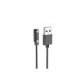 Магнітний фірмовий USB кабель для зарядки смарт-годин Hoco Y9/60 см. / Чорний
