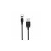 Магнитный кабель Type-C - USB / XO-NB187 / Круглый / 360 Градусов / 100 см. / Черный
