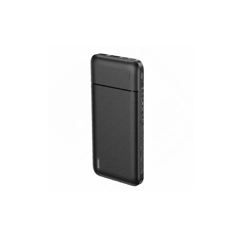 Power Bank Remax RPP-96 / Быстрая зарядка 5 вольт / 2.1 Ампера / 10000 mAh / Черный