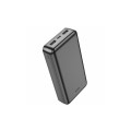 Зарядний Power Bank Hoco. J100A / Швидка зарядка 5 вольт 2.1 Ампера / 20000 mAh / Чорний