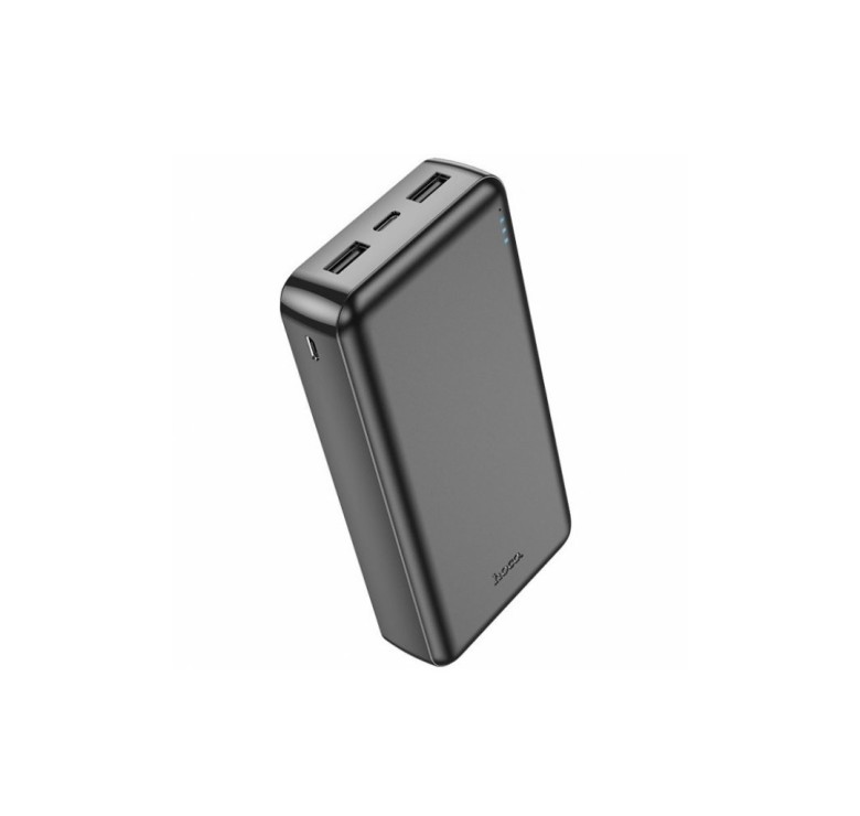 Зарядний Power Bank Hoco. J100A / Швидка зарядка 5 вольт 2.1 Ампера / 20000 mAh / Чорний