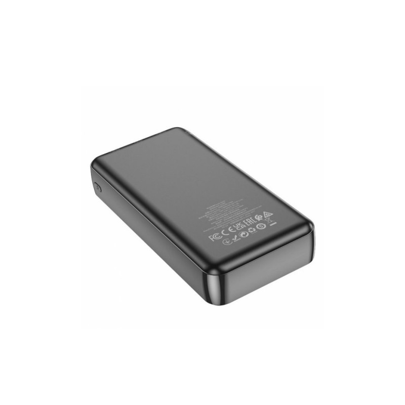 Зарядное Power Bank Hoco. J100A / Быстрая зарядка 5 вольт 2.1 Ампера / 20000 mAh / Черный