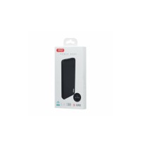 Power Bank XO-PB70 / Быстрая зарядка 5 вольт – 2 Ампера / 13000 mAh / Черный