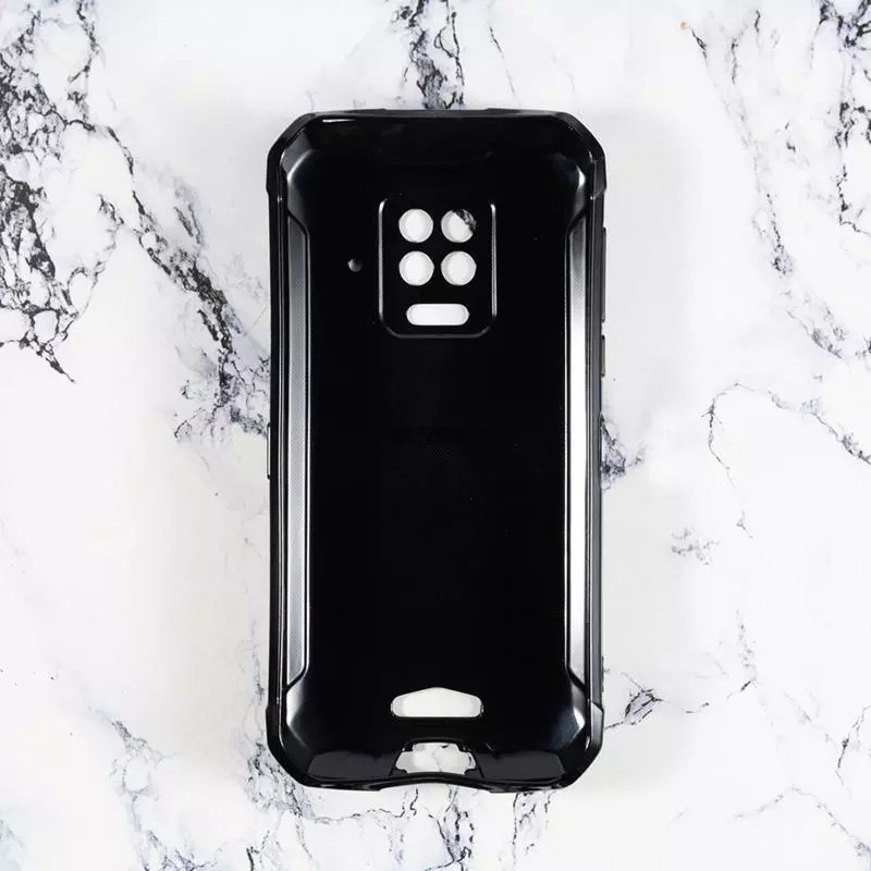 Силиконовая накладка (бампер) для смартфона Doogee S86 Pro Черный