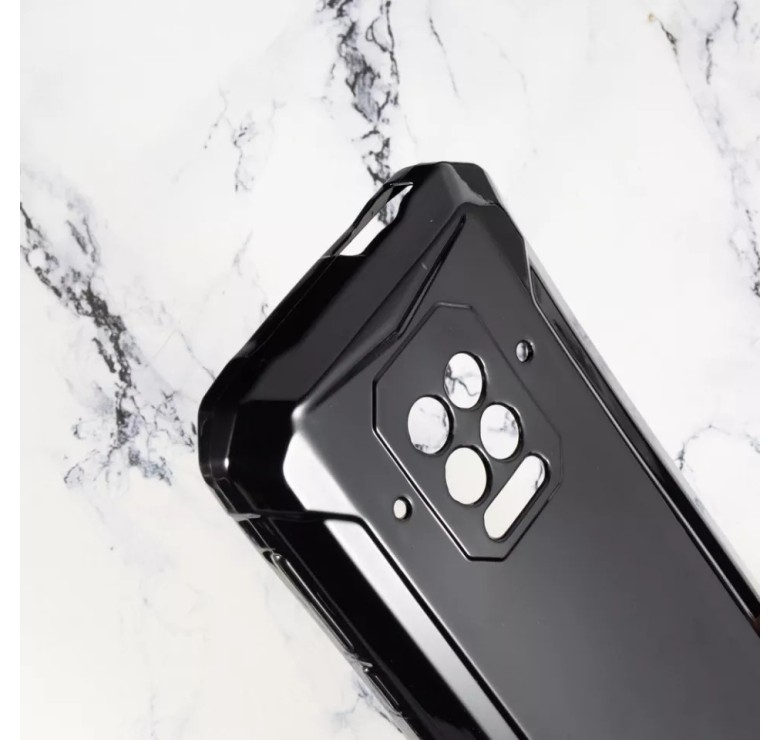 Силиконовая накладка (бампер) для смартфона Doogee S86 Pro Черный