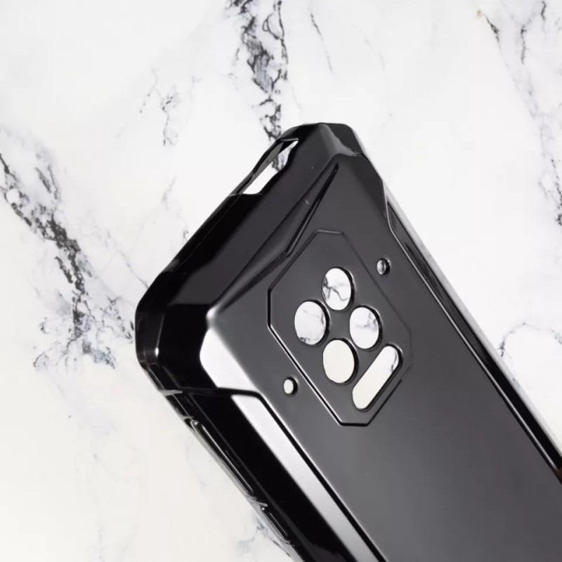 Силиконовая накладка (бампер) для смартфона Doogee S86 Pro Черный