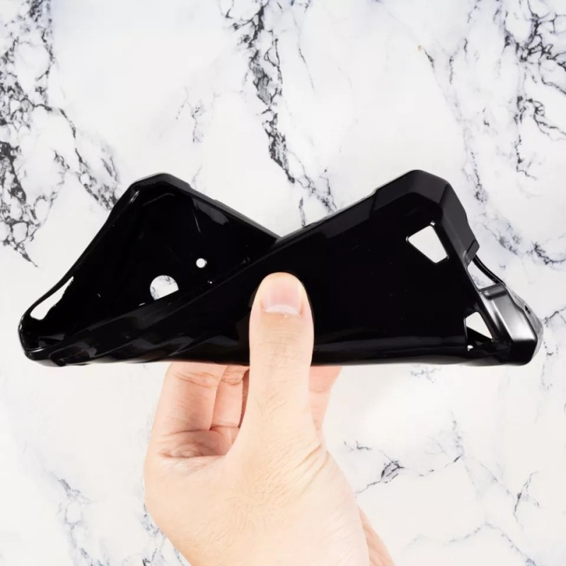 Силиконовая накладка (бампер) для смартфона Doogee S86 Pro Черный