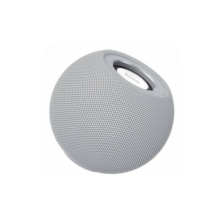 Блютуз колонка Mini Hoco BS45 / 500 mAh / Радио FM / 5 Ватт / Серая