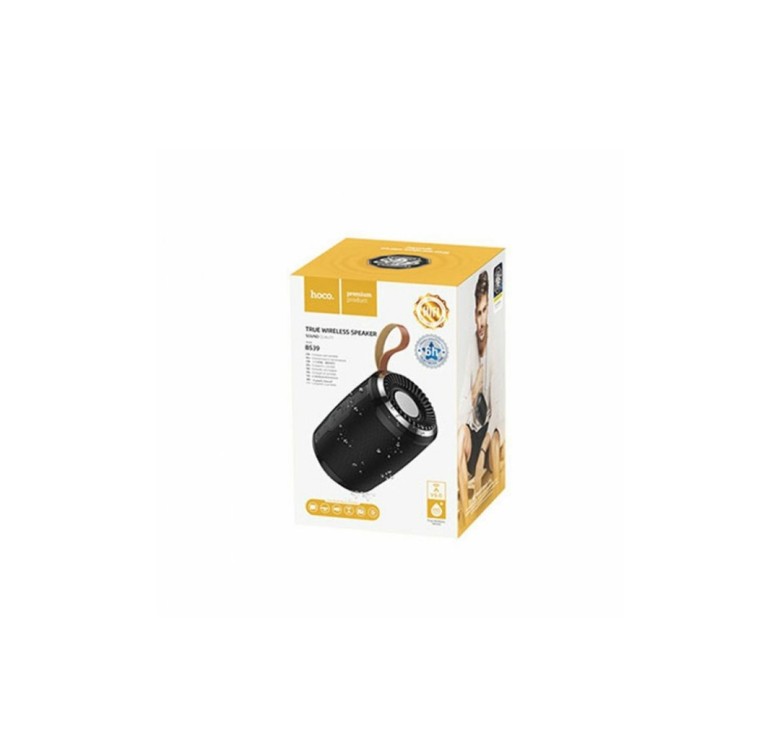 Bluetooth колонка Mini Hoco BS39 / 500 mAh / Радіо FM / 6 Ватт / Чорна