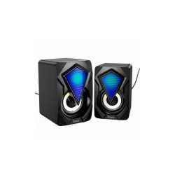 Колонки комп'ютерні провідні Super Mini Hoco DS30A / З підсвічуванням / 6 Ватт / Чорні