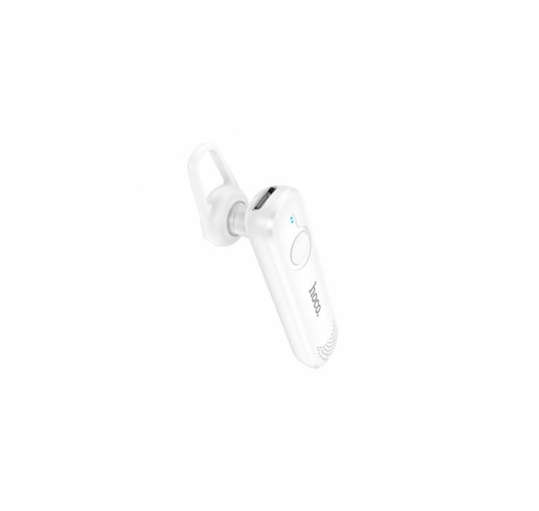 Bluetooth гарнитура HOCO E63 / 6 часов работы / Белая