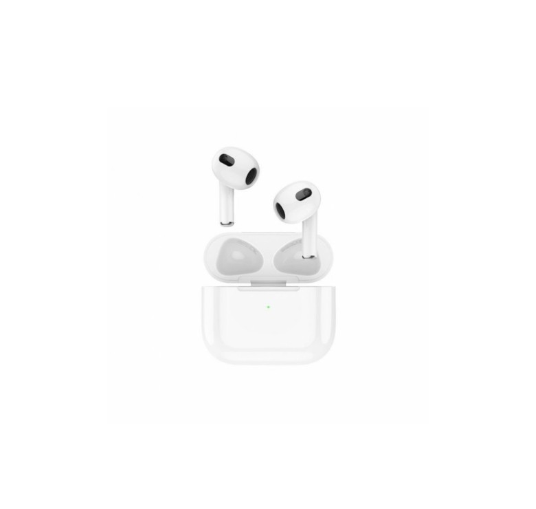Bluetooth навушники HOCO EW20 / 4 години роботи / Стерео / Безконтактна зарядка / Білі