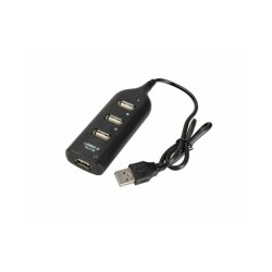 USB хаб Hi-Speed/USB 2.0/4 порти USB/40 см. / Чорний