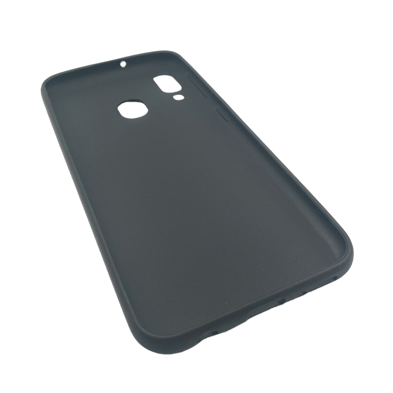 Накладка (бампер) для Samsung A20E / Черная