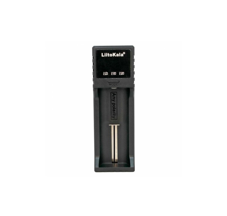 Зарядка LiitoKala Lii-S1 для аккумуляторов AA, AAA, 18650, 26650, 21700 и других / Черная