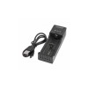 Зарядка LiitoKala Lii-S1 для аккумуляторов AA, AAA, 18650, 26650, 21700 и других / Черная