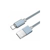 Магнитный кабель Hoco U40A / Type-C - USB / 3 Ампера / 100 см. / Серый