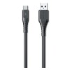 Кабель Wekome WDC-152 / Type-C - USB / Силиконовый / 6 ампер / 2 метра / Черный