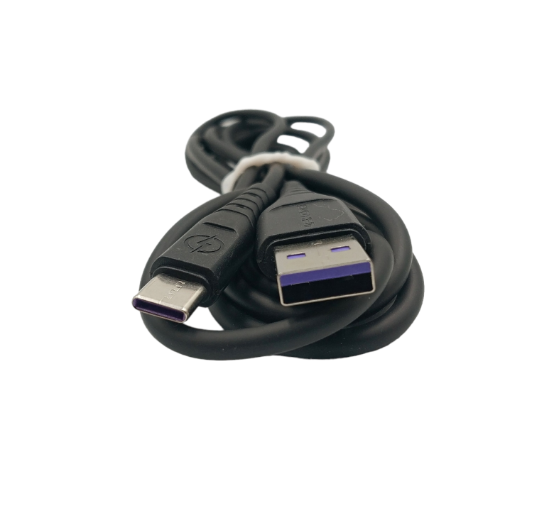 Кабель Wekome WDC-152 / Type-C - USB / Силиконовый / 6 ампер / 2 метра / Черный