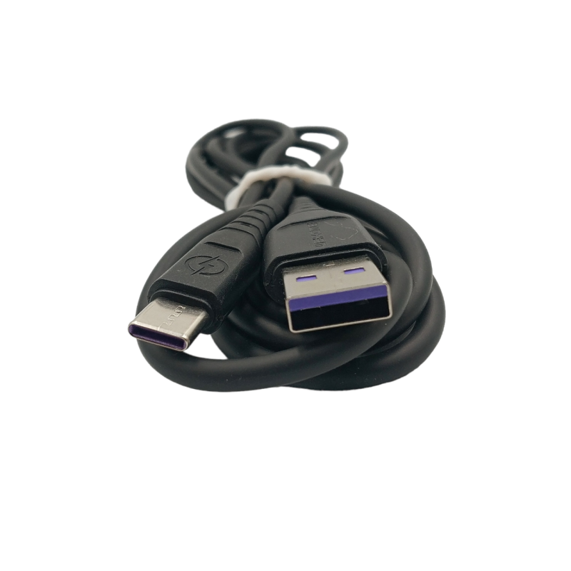 Кабель Wekome WDC-152 / Type-C - USB / Силіконовий / 6 ампер / 2 метри / Чорний