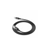Кабель Hoco. X14 / Type-C - USB / Нейлоновое сплетение / 3 ампера / 2 метра / Черный