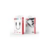 Перехідник XO-NB181A від Lightning (Iphone) до аудіо Mini jack 3.5 mm. / Чорний