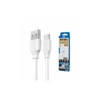 Кабель REMAX RC-138a / Type-C - USB / 2.4 ампер / 1 метр / Білий