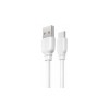 Кабель REMAX RC-138a / Type-C - USB / 2.4 ампер / 1 метр / Білий