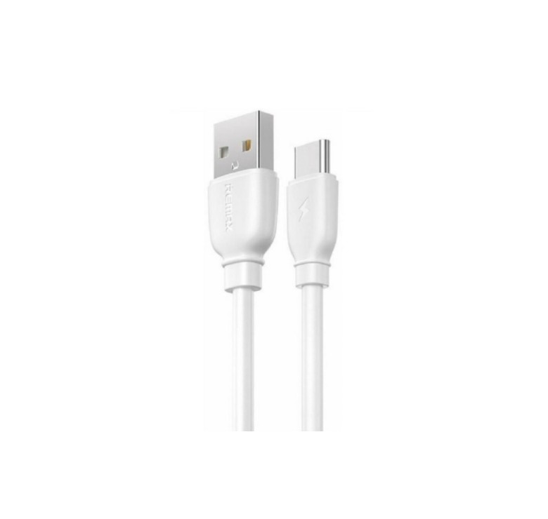 Кабель REMAX RC-138a / Type-C - USB / 2.4 ампер / 1 метр / Білий