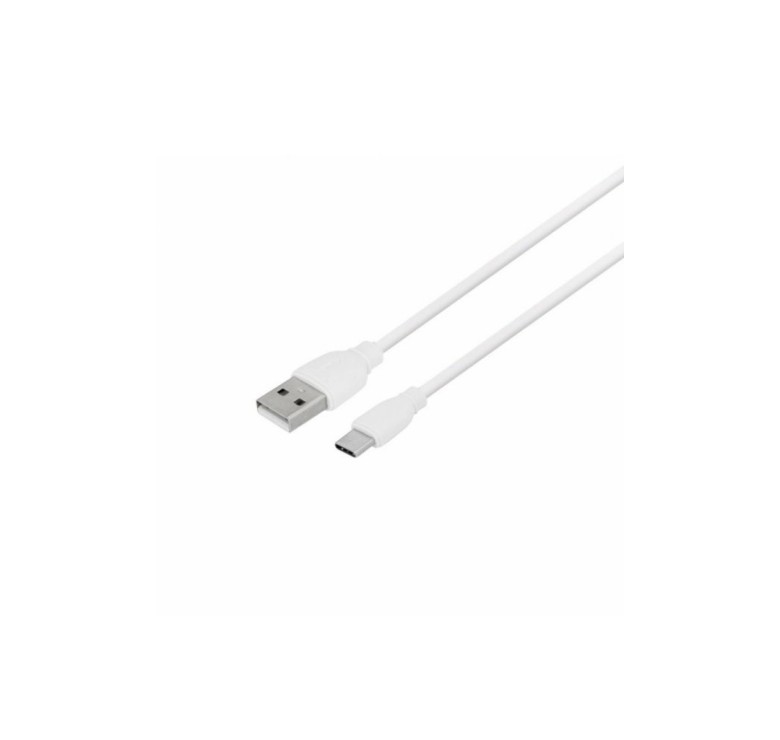 Кабель REMAX RC-138a / Type-C - USB / 2.4 ампер / 1 метр / Білий
