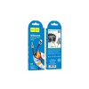 AUX переходник Hoco UPA22 (кабель) для аудио / Type-C - Mini-jack 3.5 mm. / Силиконовый / 1 метр / Черный